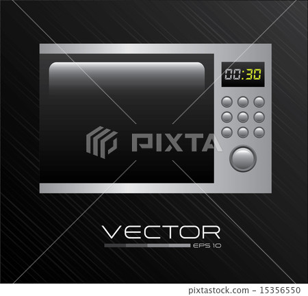 Appliances design over black background vector illustration 15356550