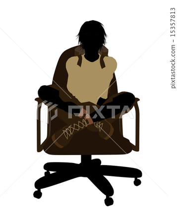 Male Teen Hiker Silhouette Male Teen Hiker Silhouette 15357813