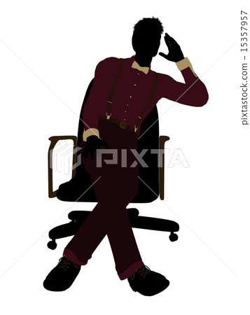 Male Business Silhouette 3 Male Business Silhouette 3 15357957