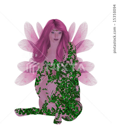 Translucent Pink Fairy Translucent Pink Fairy 15358094