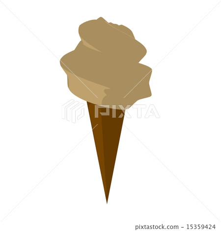 Ice Cream Cone Illustration Ice Cream Cone Illustration 15359424
