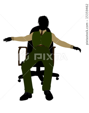 Male Business Silhouette Male Business Silhouette 15359462