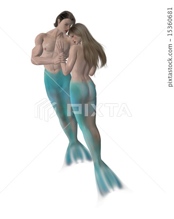 Mermaid Couple Mermaid Couple 15360681