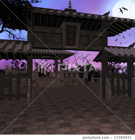 Asian Temple Background Asian Temple Background 15360931
