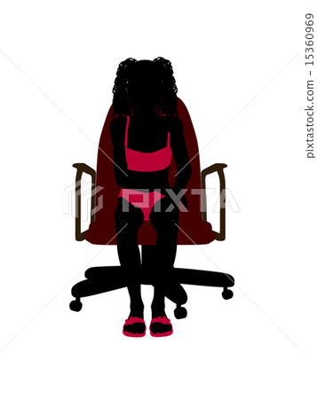 Female Teen Swimsuit Silhouette 15360969