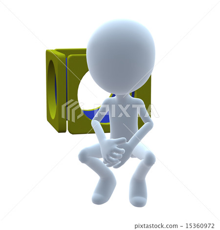 3D Guy playground Cube 3D Guy playground Cube 15360972