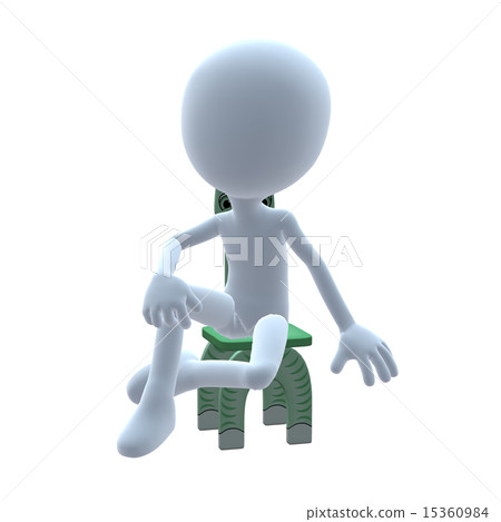 3D Guy Zebra Child's Chair 15360984