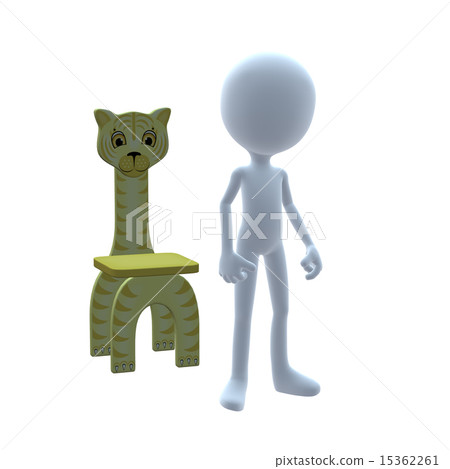 3D Guy Lion Child's Chair 3D Guy Lion Child's Chair 15362261