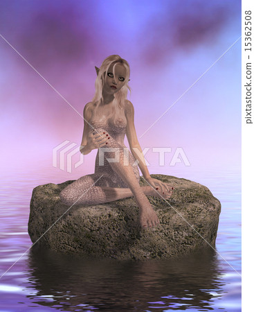 Siren Sitting On A Rock Siren Sitting On A Rock 15362508