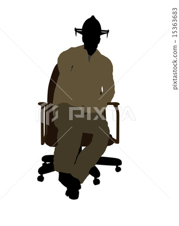 Male Firefighter Illustration Silhouette Male Firefighter Illustration Silhouette 15363683