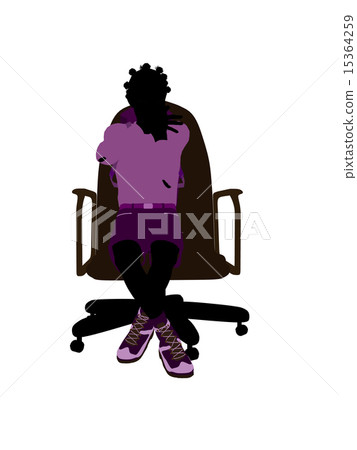 African American Teen Hiker Silhouette African American Teen Hiker Silhouette 15364259