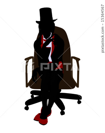 Female Magician Illustration Silhouette Female Magician Illustration Silhouette 15364567