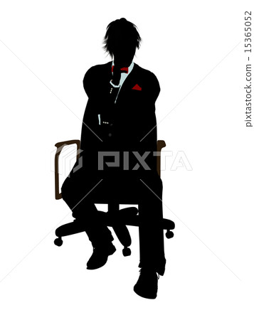 Male Business Silhouette 15365052