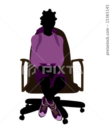 African American Teen Hiker Silhouette African American Teen Hiker Silhouette 15365145