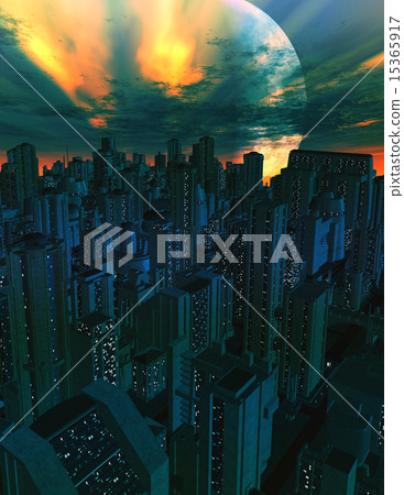 City Background City Background 15365917