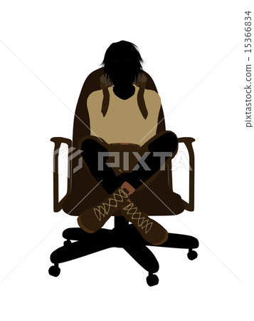 Male Teen Hiker Silhouette Male Teen Hiker Silhouette 15366834