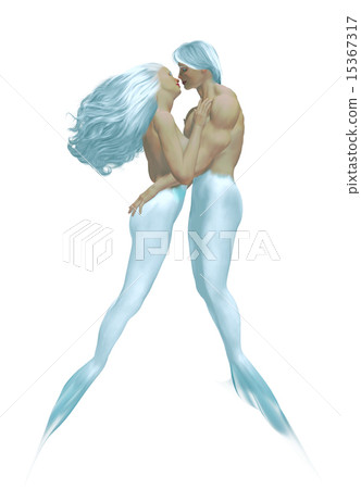 Mermaid Couple Mermaid Couple 15367317