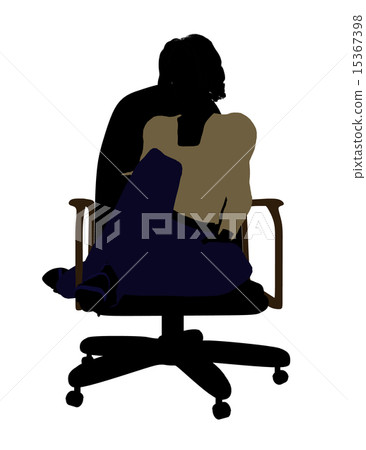 Female Office Illustration Silhouette Female Office Illustration Silhouette 15367398