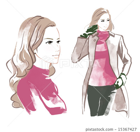 成年女性形象 15367427