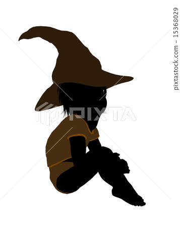 Male Hallowen Infant Toddler Illustration Silhouette 15368029