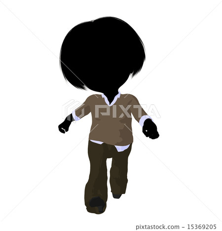 Little Business Girl Illustration 15369205