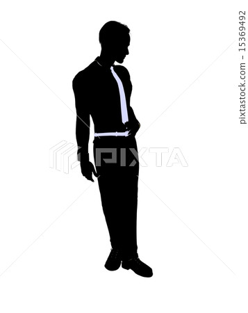 Male Business Silhouette Male Business Silhouette 15369492