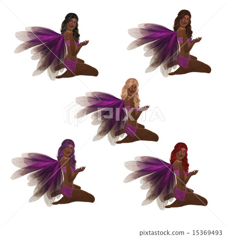 African American Purple Fairy African American Purple Fairy 15369493