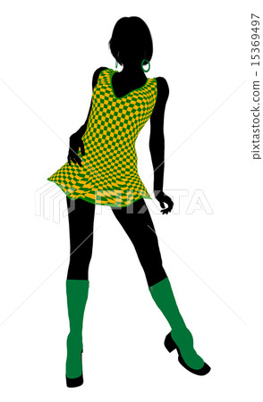 Go Go Dancer Illustration Silhouette Go Go Dancer Illustration Silhouette 15369497