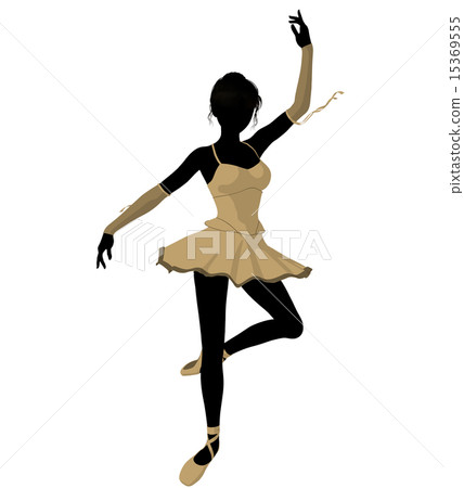 Ballerina Illustration Silhouette Ballerina Illustration Silhouette 15369555
