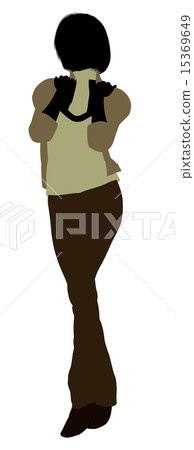 Female Office Illustration Silhouette Female Office Illustration Silhouette 15369649