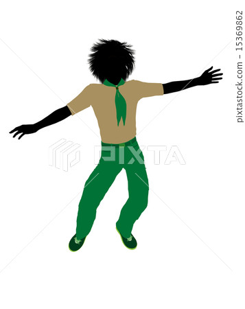 Boyscout Illustration Silhouette 15369862