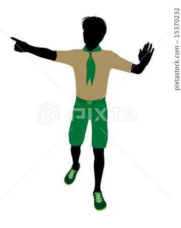 Boyscout Illustration Silhouette Boyscout Illustration Silhouette 15370232