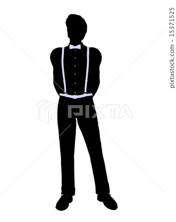 Male Business Silhouette Male Business Silhouette 15371525
