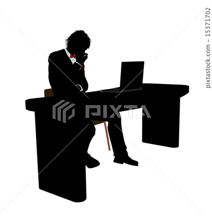 Male Business Silhouette 15371702