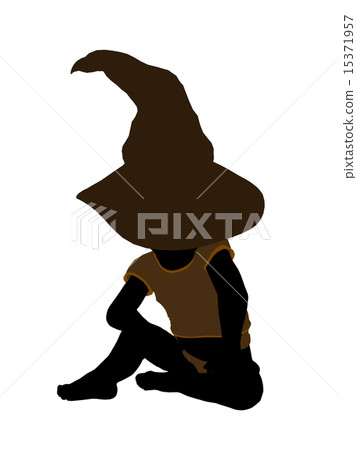 Male Hallowen Infant Toddler Illustration Silhouette 15371957