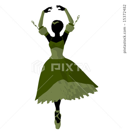 Ballerina Illustration Silhouette Ballerina Illustration Silhouette 15372482