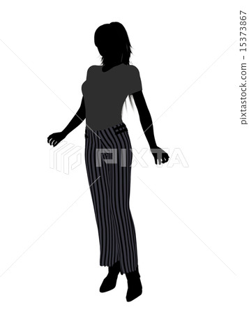 Female Office Illustration Silhouette Female Office Illustration Silhouette 15373867