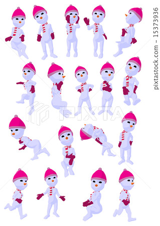Snowgirl Art Illustration Silhouette Snowgirl Art Illustration Silhouette 15373936