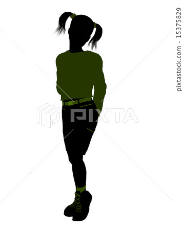 Teenager Illustration Silhouette Teenager Illustration Silhouette 15375829