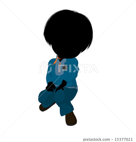 Little Cow Girl Illustration 15377021