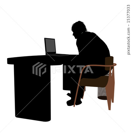 Male Business Silhouette 15377033