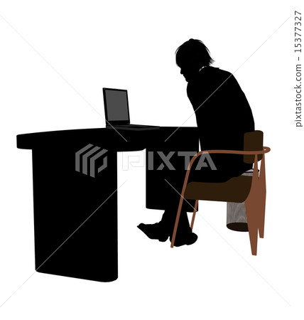 Male Business Silhouette 15377327