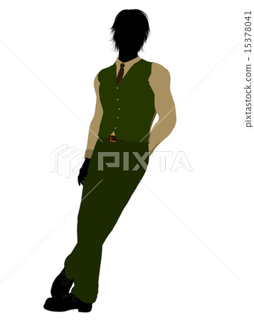 Business Man Silhouette 15378041