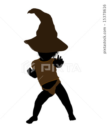 Male Hallowen Infant Toddler Illustration Silhouette Male Hallowen Infant Toddler Illustration Silhouette 15378616