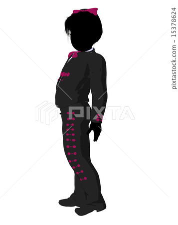 Girl Mariachi Silhouette Illustration Girl Mariachi Silhouette Illustration 15378624