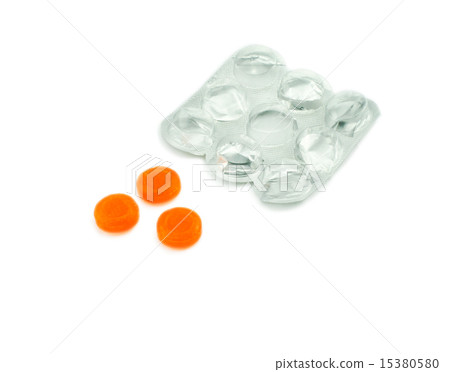 pills isolated on white background pills isolated on white background 15380580