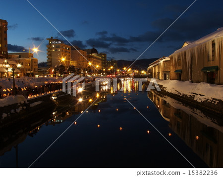  小樽運河 15382236