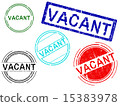 5 Grunge Stamps - VACANT 15383978