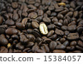 Golden Coffee bean 15384057