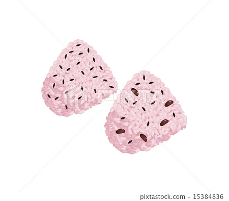 Sekihan or Sticky Rice with Red Beans 15384836